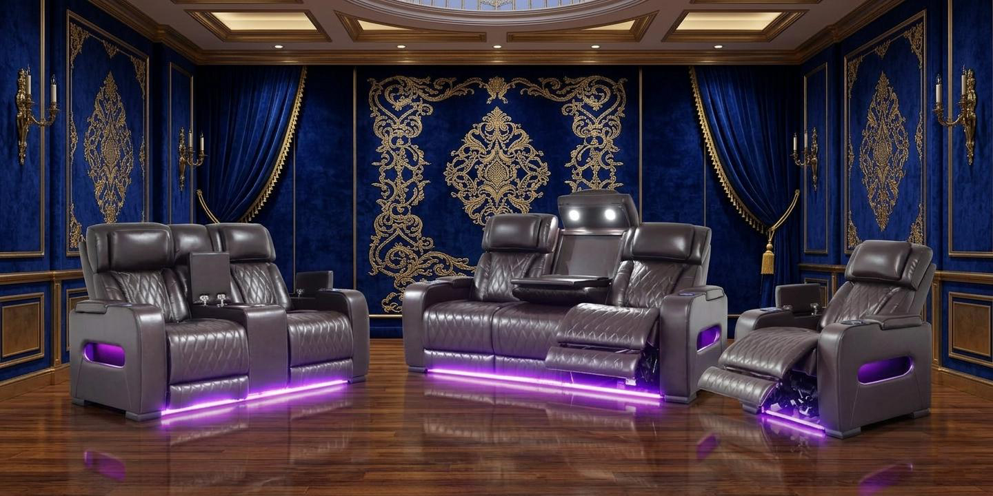 Power Recliner Sofa Set